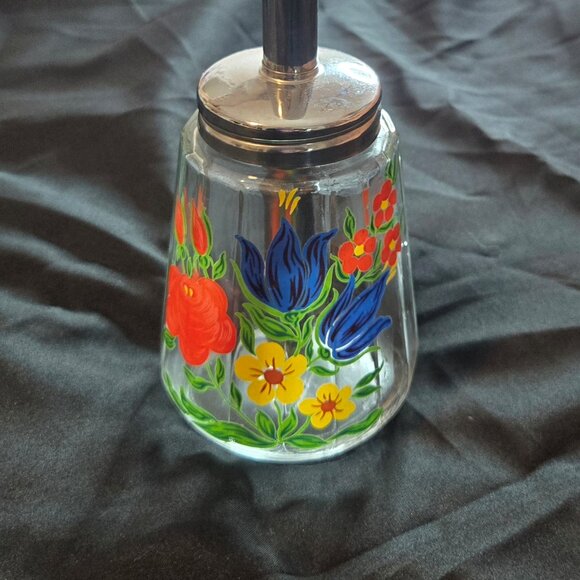 Vintage Austrian ST. CHRISTOPH-ROSTFREL Glass Sugar Pourer - Picture 9 of 10